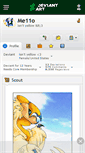 Mobile Screenshot of me11o.deviantart.com