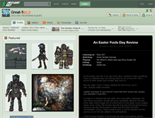 Tablet Screenshot of great-5.deviantart.com