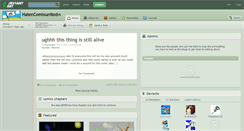 Desktop Screenshot of hatencomixunited.deviantart.com