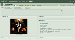Desktop Screenshot of chaospriestess.deviantart.com