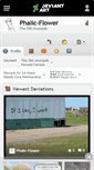 Mobile Screenshot of phalic-flower.deviantart.com