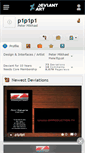 Mobile Screenshot of p1p1p1.deviantart.com