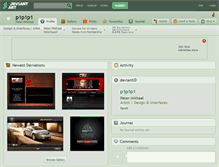 Tablet Screenshot of p1p1p1.deviantart.com