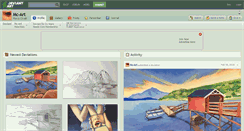 Desktop Screenshot of mc-art.deviantart.com