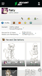 Mobile Screenshot of falry.deviantart.com