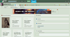 Desktop Screenshot of anime12315.deviantart.com