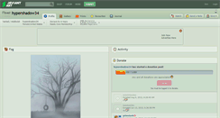 Desktop Screenshot of hypershadow34.deviantart.com