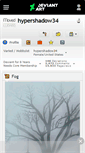 Mobile Screenshot of hypershadow34.deviantart.com