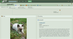 Desktop Screenshot of carleycat21.deviantart.com