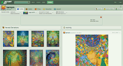 Desktop Screenshot of karmym.deviantart.com