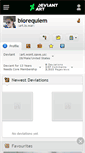 Mobile Screenshot of biorequiem.deviantart.com