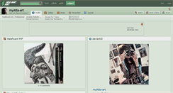 Desktop Screenshot of myatta-art.deviantart.com