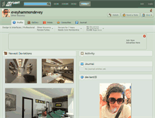 Tablet Screenshot of eveyhammondevey.deviantart.com