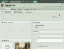 Tablet Screenshot of duyguciftcioglu.deviantart.com