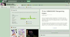 Desktop Screenshot of gakupo-luka.deviantart.com