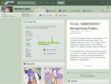 Tablet Screenshot of gakupo-luka.deviantart.com