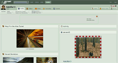 Desktop Screenshot of katzilla13.deviantart.com