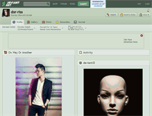 Tablet Screenshot of dor-riss.deviantart.com