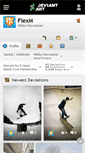 Mobile Screenshot of flexm.deviantart.com