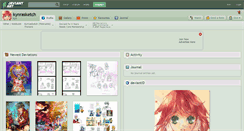 Desktop Screenshot of kynrasketch.deviantart.com
