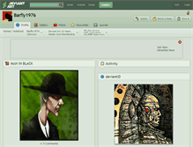 Tablet Screenshot of barfly1976.deviantart.com