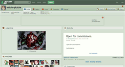 Desktop Screenshot of mitcha-pictcha.deviantart.com