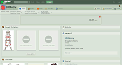 Desktop Screenshot of cdxboxing.deviantart.com