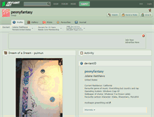 Tablet Screenshot of peonyfantasy.deviantart.com