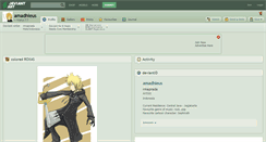 Desktop Screenshot of amadhieus.deviantart.com