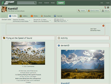 Tablet Screenshot of ksenkat.deviantart.com