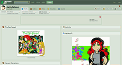 Desktop Screenshot of jazzydasane.deviantart.com