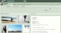 Desktop Screenshot of ifatheeve.deviantart.com