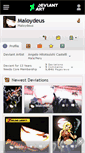 Mobile Screenshot of maloydeus.deviantart.com