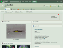 Tablet Screenshot of combat-bahb.deviantart.com