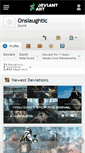 Mobile Screenshot of onslaughtic.deviantart.com