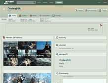 Tablet Screenshot of onslaughtic.deviantart.com