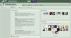Desktop Screenshot of mikumiku-salon.deviantart.com