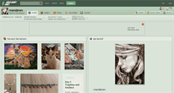 Desktop Screenshot of mandaren.deviantart.com