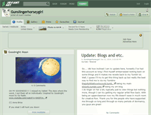 Tablet Screenshot of gunslingerhorseygirl.deviantart.com