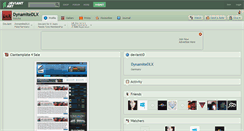 Desktop Screenshot of dynamitedlx.deviantart.com