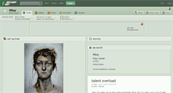 Desktop Screenshot of nissy.deviantart.com