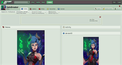 Desktop Screenshot of gatebreaker.deviantart.com