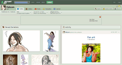 Desktop Screenshot of fettcom.deviantart.com