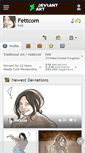 Mobile Screenshot of fettcom.deviantart.com