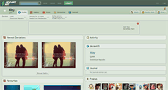 Desktop Screenshot of kizy.deviantart.com