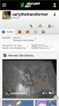 Mobile Screenshot of carlythetransformer.deviantart.com