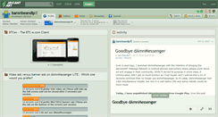 Desktop Screenshot of baronbeandip.deviantart.com