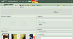 Desktop Screenshot of himeyuri-masiro.deviantart.com