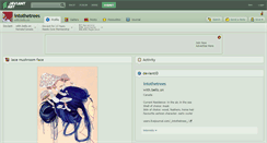 Desktop Screenshot of intothetrees.deviantart.com
