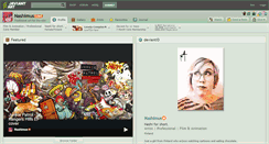 Desktop Screenshot of nashimus.deviantart.com